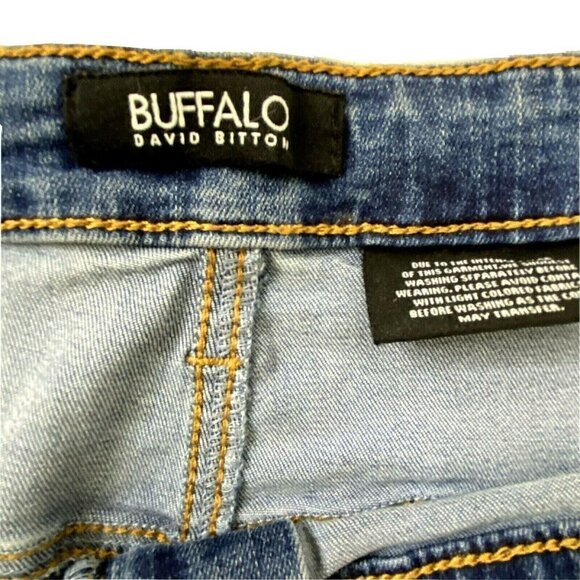 Buffalo David Bitton size 22/42 High Rise Stretch Skinny Mollie Blue Jeans NEW - Picture 7 of 11